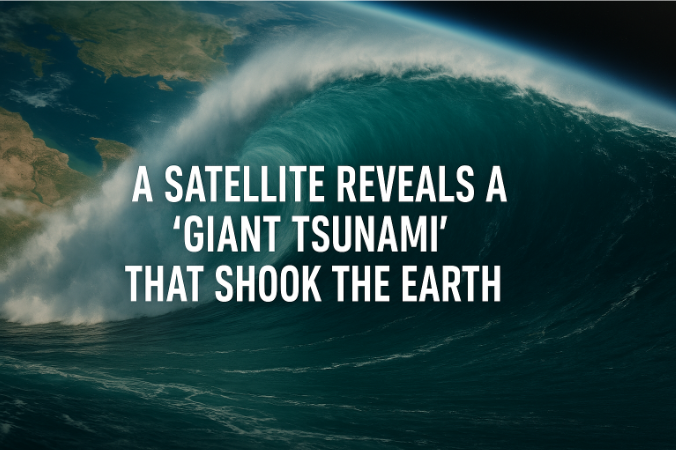 卫星揭示“巨型海啸”震撼地球 —— 来自太空的警示